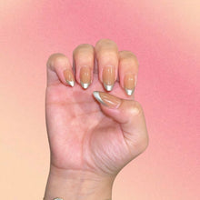 Load image into Gallery viewer, Nude silver french
